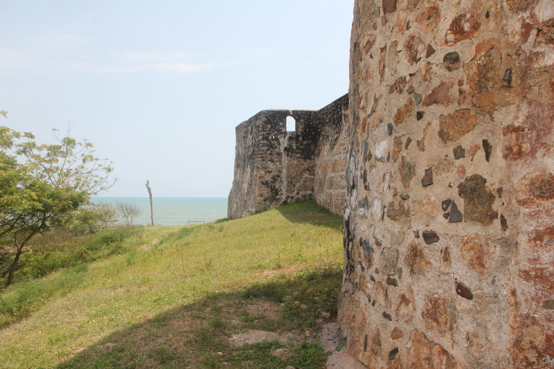 Fort Amsterdam, Ghana, view to the Atlantic